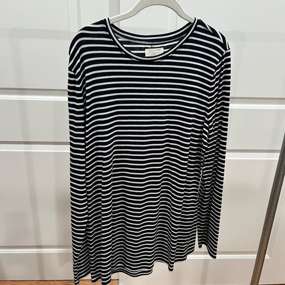Lou & Grey Long Sleeve Striped Tee